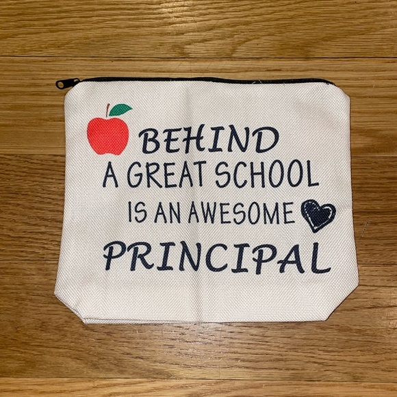 Handbags - School Principal Appreciation Gift or Make Up Bag - NEW